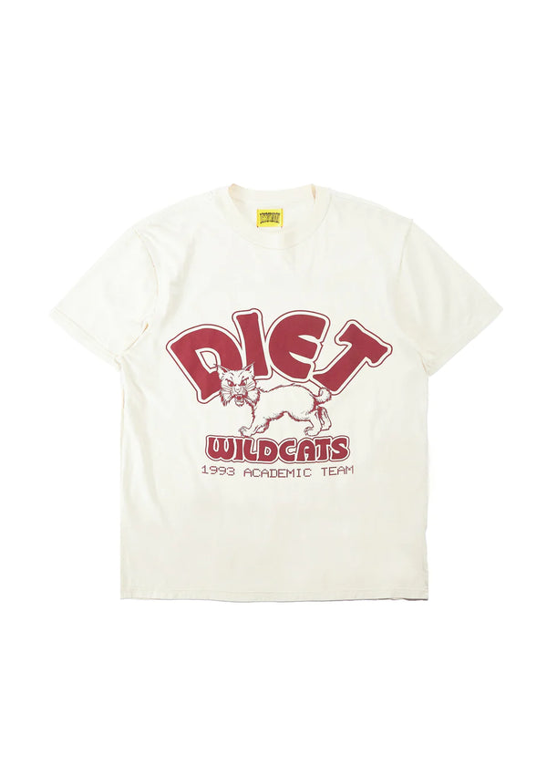 WILDCATS TEE- ANTIQUE WHITE