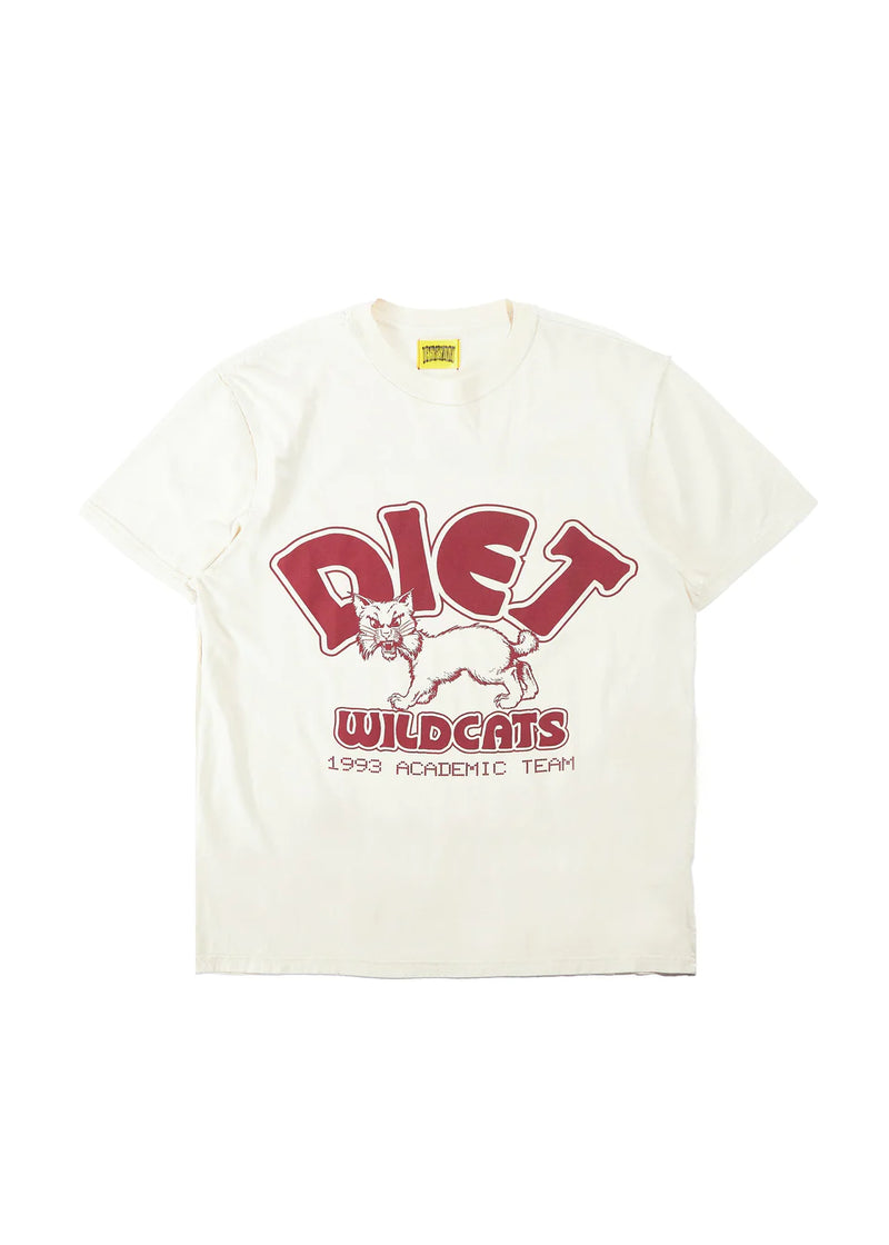 WILDCATS TEE- ANTIQUE WHITE